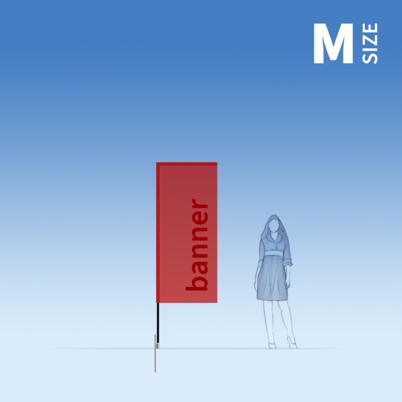 Beachflag Set Banner - M