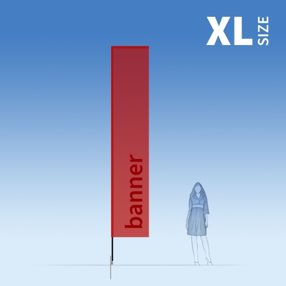 Beachflag Set Banner - XL