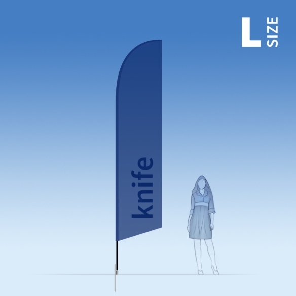 Beachflag Set Knife - L